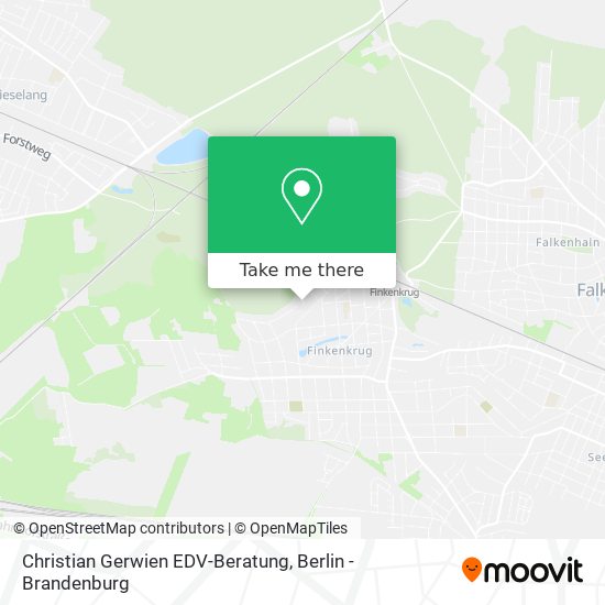 Christian Gerwien EDV-Beratung map