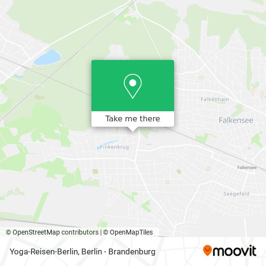 Карта Yoga-Reisen-Berlin