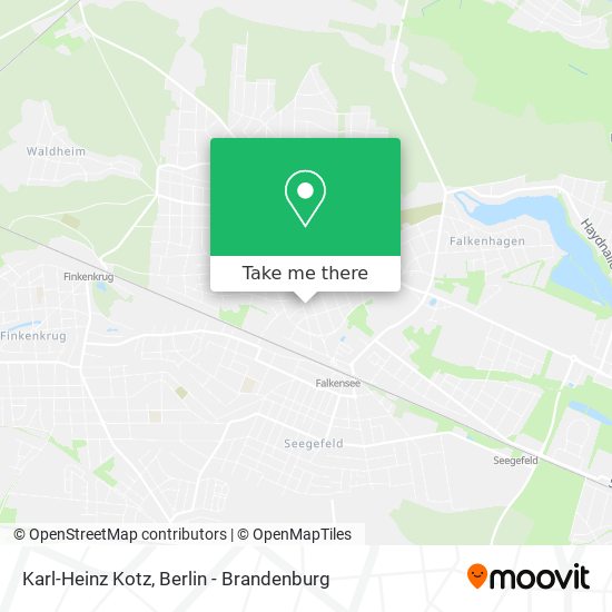 Karl-Heinz Kotz map