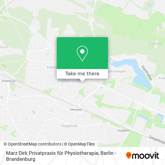 Карта Marz Dirk Privatpraxis für Physiotherapie