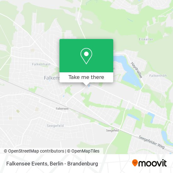 Карта Falkensee Events