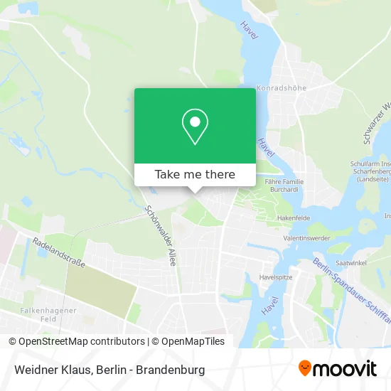 Карта Weidner Klaus