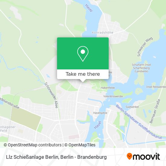 Llz Schießanlage Berlin map