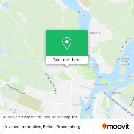 Vivesco Immobilien map