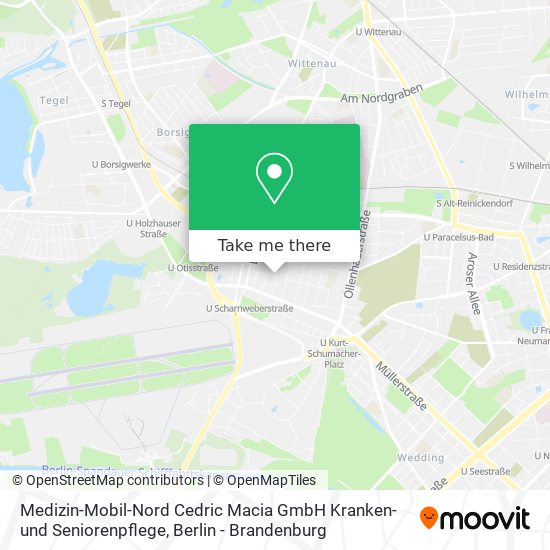 Medizin-Mobil-Nord Cedric Macia GmbH Kranken-und Seniorenpflege map