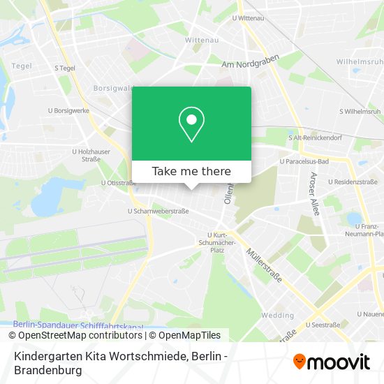 Kindergarten Kita Wortschmiede map