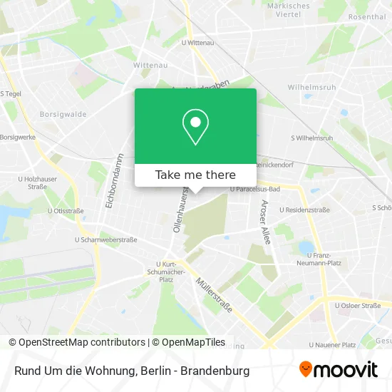 Карта Rund Um die Wohnung