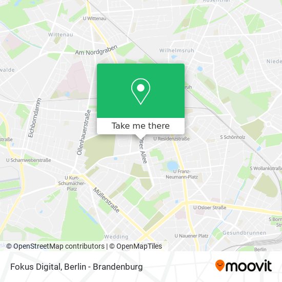 Fokus Digital map