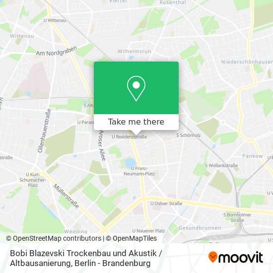 Bobi Blazevski Trockenbau und Akustik / Altbausanierung map