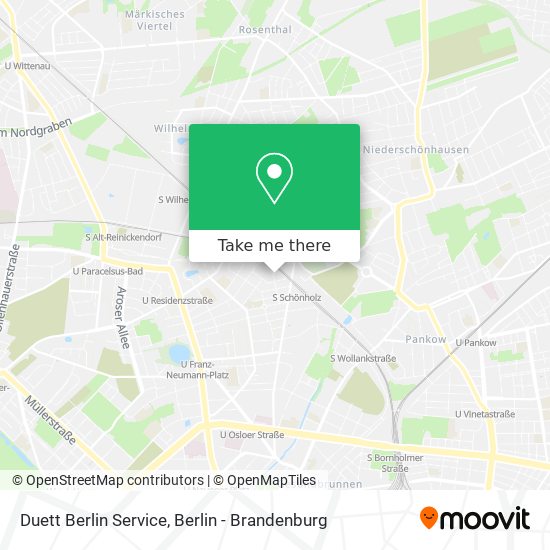 Duett Berlin Service map