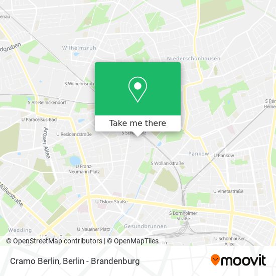 Карта Cramo Berlin
