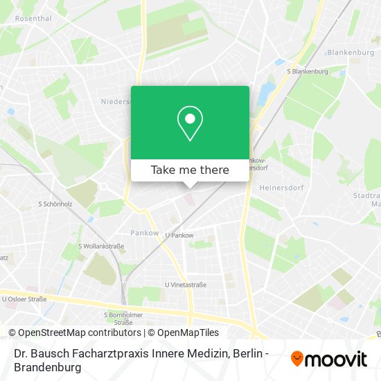 Dr. Bausch Facharztpraxis Innere Medizin map