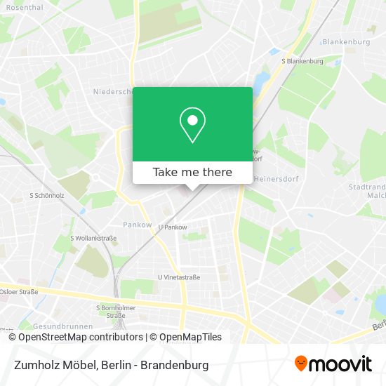Zumholz Möbel map