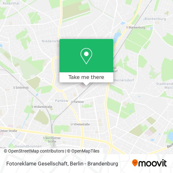 Fotoreklame Gesellschaft map