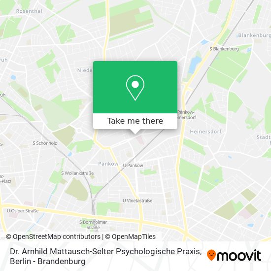 Dr. Arnhild Mattausch-Selter Psychologische Praxis map