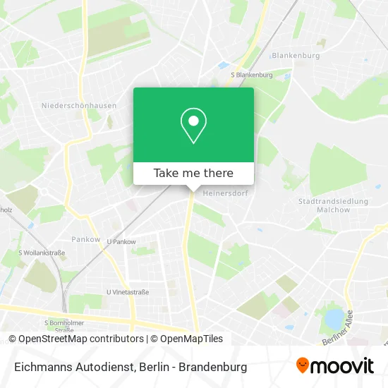 Карта Eichmanns Autodienst