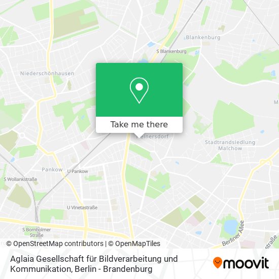 Aglaia Gesellschaft für Bildverarbeitung und Kommunikation map