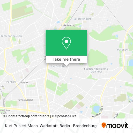 Kurt Puhlert Mech. Werkstatt map