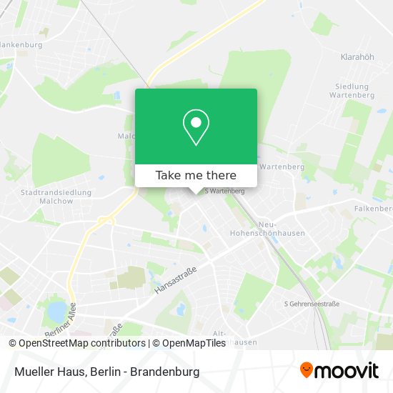 Mueller Haus map