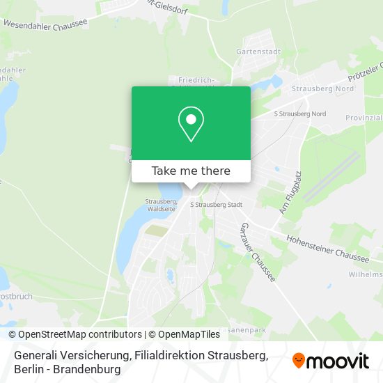 Generali Versicherung, Filialdirektion Strausberg map