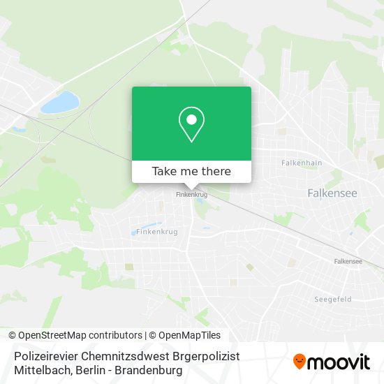 Polizeirevier Chemnitzsdwest Brgerpolizist Mittelbach map