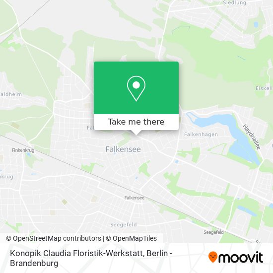 Konopik Claudia Floristik-Werkstatt map