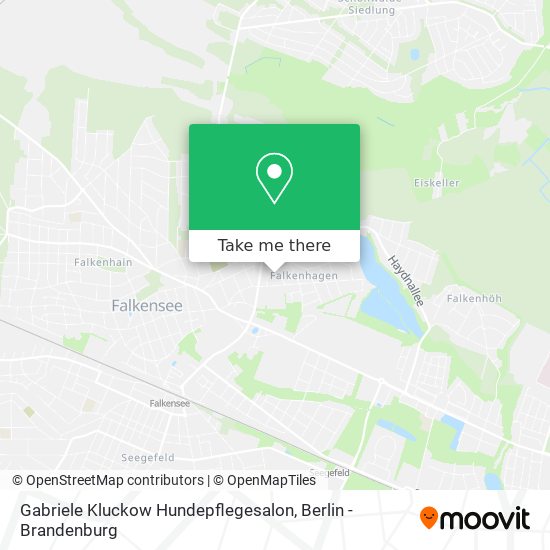 Gabriele Kluckow Hundepflegesalon map