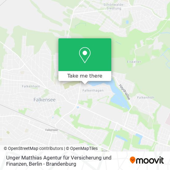 Unger Matthias Agentur für Versicherung und Finanzen map