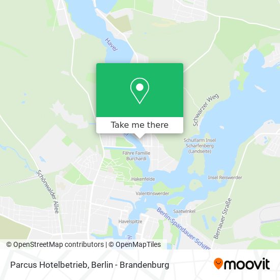 Parcus Hotelbetrieb map