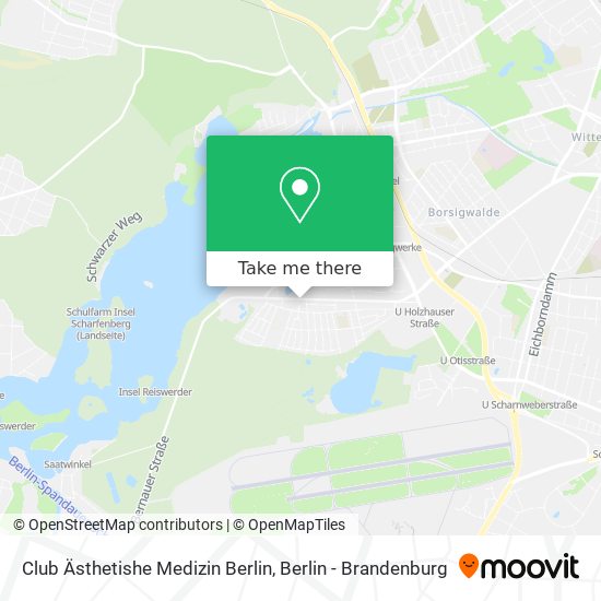 Club Ästhetishe Medizin Berlin map