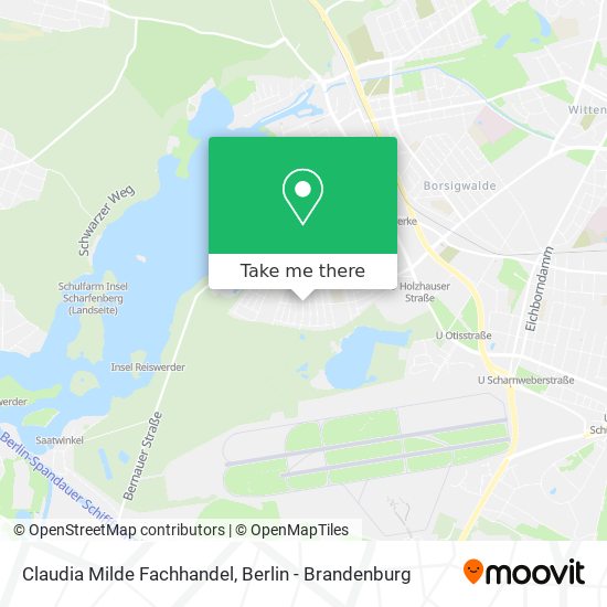 Карта Claudia Milde Fachhandel