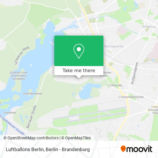 Luftballons Berlin map