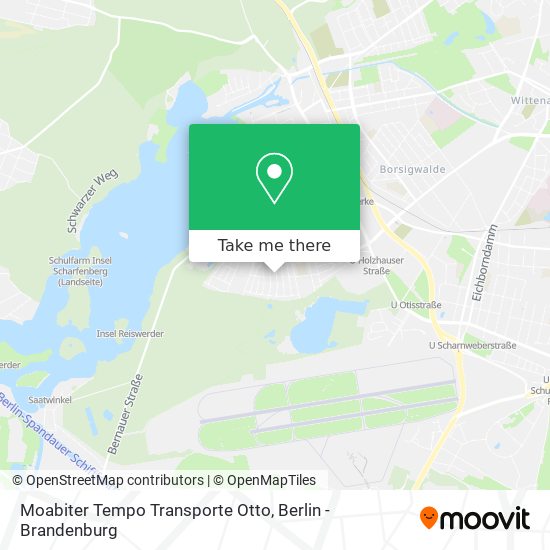 Карта Moabiter Tempo Transporte Otto