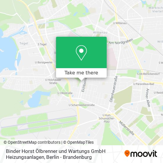 Карта Binder Horst Ölbrenner und Wartungs GmbH Heizungsanlagen