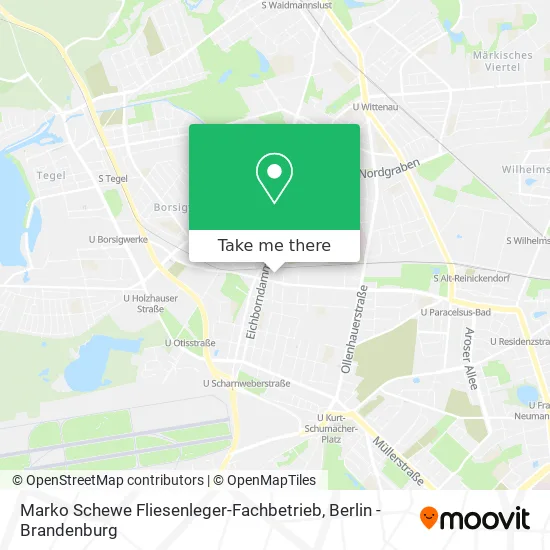 Карта Marko Schewe Fliesenleger-Fachbetrieb