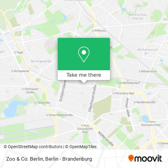 Zoo & Co. Berlin map