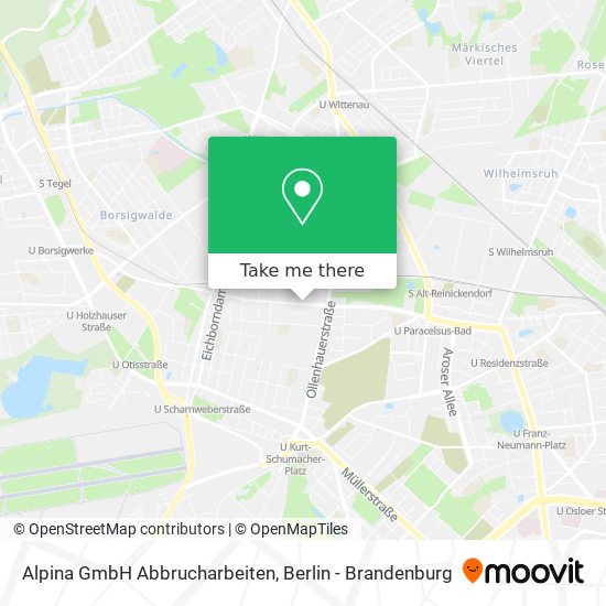 Alpina GmbH Abbrucharbeiten map