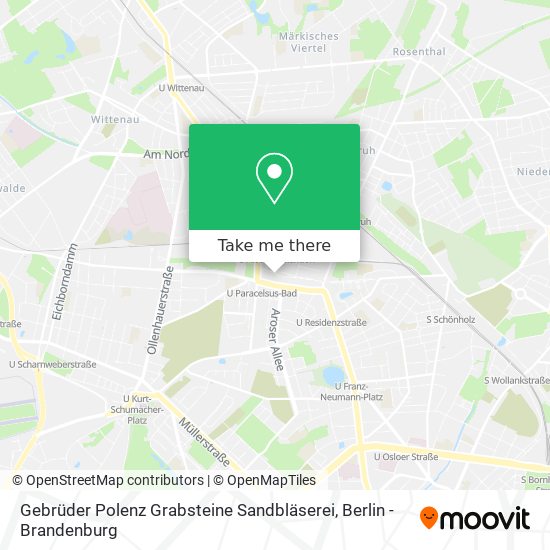 Gebrüder Polenz Grabsteine Sandbläserei map