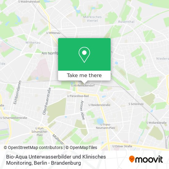 Bio-Aqua Unterwasserbilder und Klinisches Monitoring map