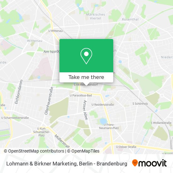 Lohmann & Birkner Marketing map