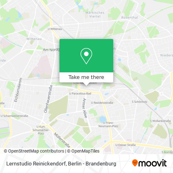 Lernstudio Reinickendorf map