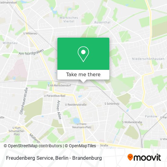 Freudenberg Service map