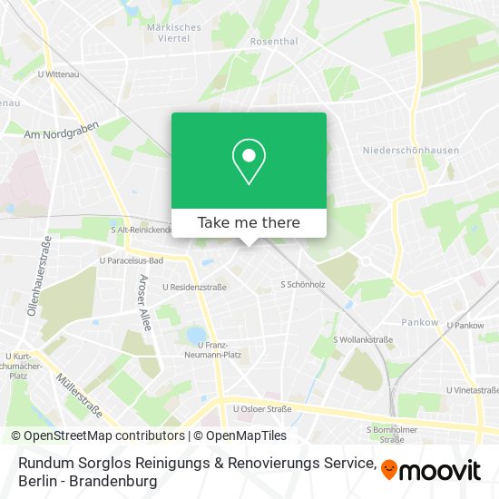 Rundum Sorglos Reinigungs & Renovierungs Service map