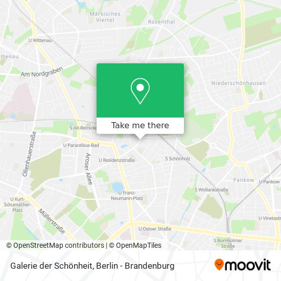 Galerie der Schönheit map