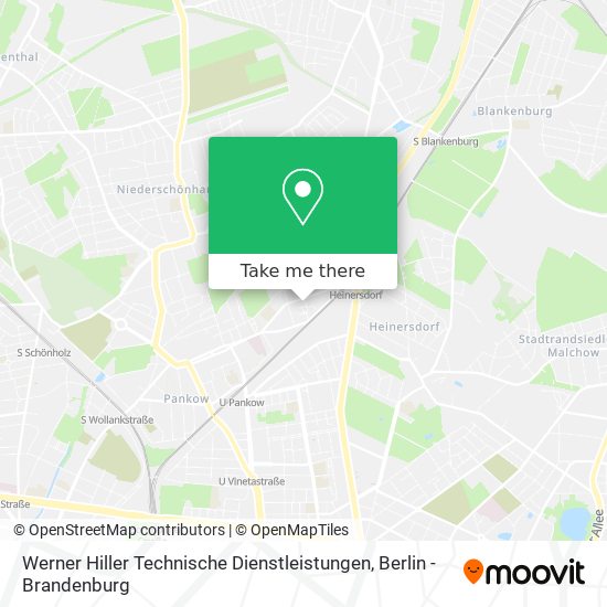 Werner Hiller Technische Dienstleistungen map