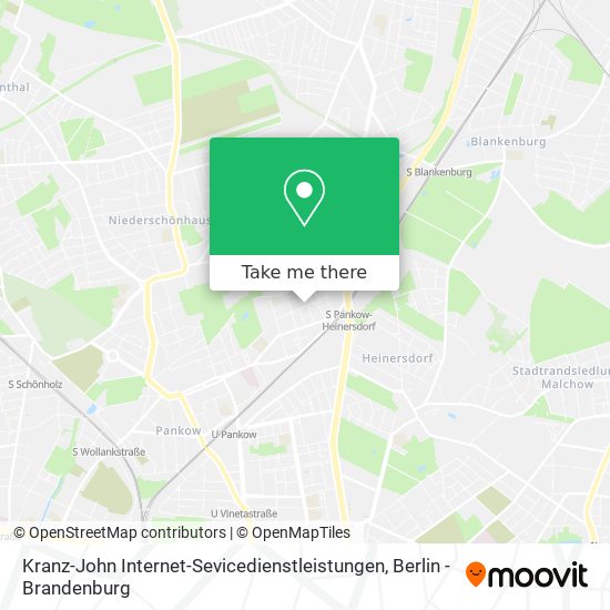 Kranz-John Internet-Sevicedienstleistungen map