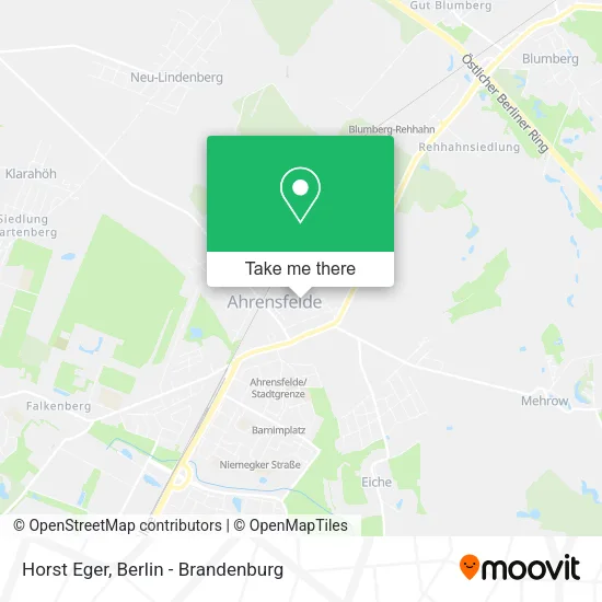 Карта Horst Eger