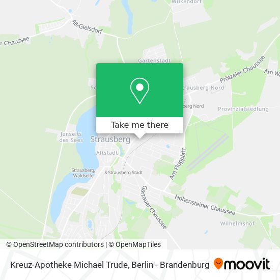 Kreuz-Apotheke Michael Trude map