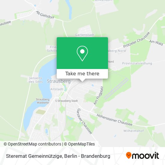 Steremat Gemeinnützige map