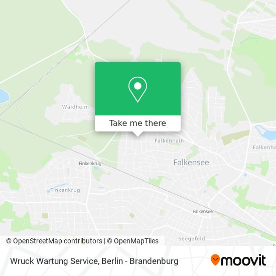 Wruck Wartung Service map